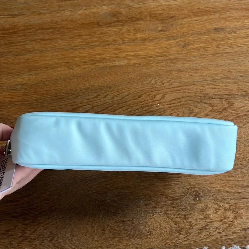 NWT Stoney Clover Lane classic small pouch in sky blue